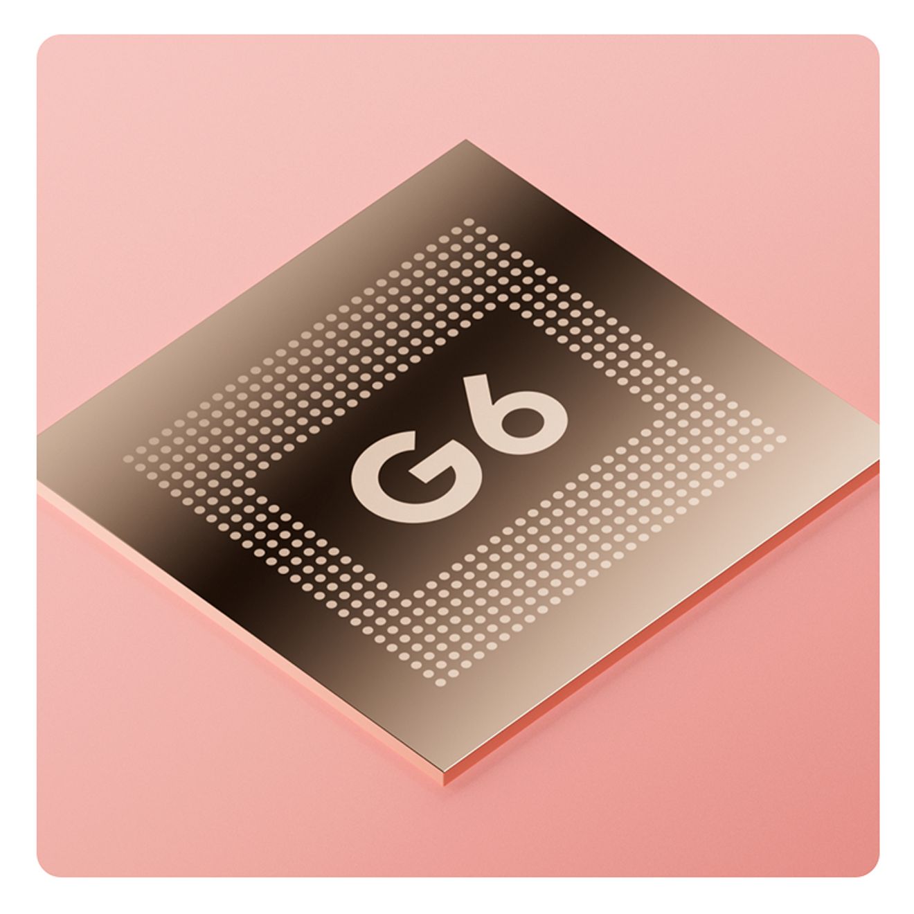 Close-up of G6 Tensor Chip