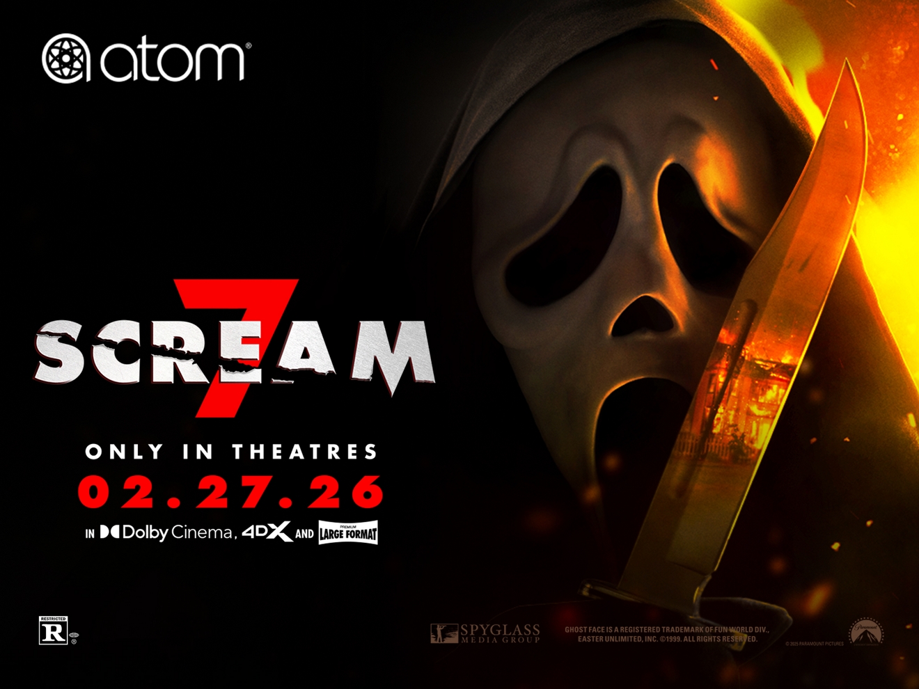 Scream 7 Movie Poster.