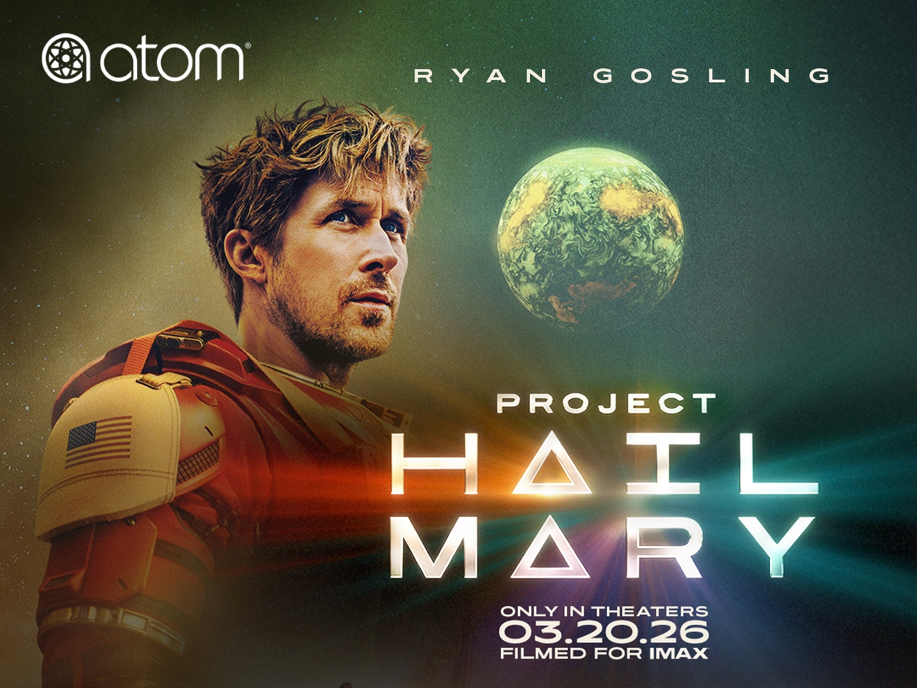 Project Hail Mary Movie Poster.