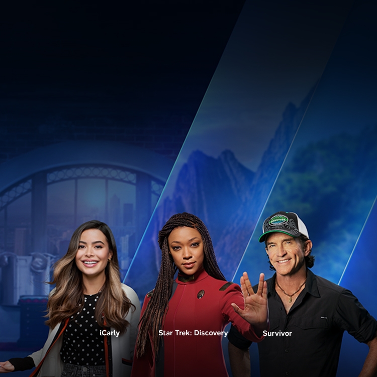 Miranda Cosgrove from iCarly, Sonequa Martin-Green from Star Trek: Discovery, and Jeff Probst from Survivor.