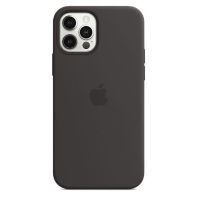 Apple Silicone Case with MagSafe for Apple iPhone 12/12 Pro - Black