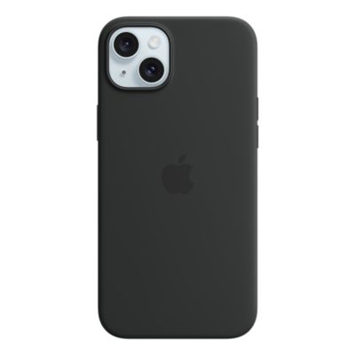 Apple iPhone 15 Pro Silicone Case with MagSafe - Black ​​​​​​​