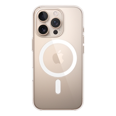 Apple-Apple Clear Case with MagSafe for Apple iPhone 16 Pro-slide-1