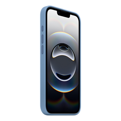 Apple Silicone Case for Apple iPhone 16e - Winter Blue-slide-1
