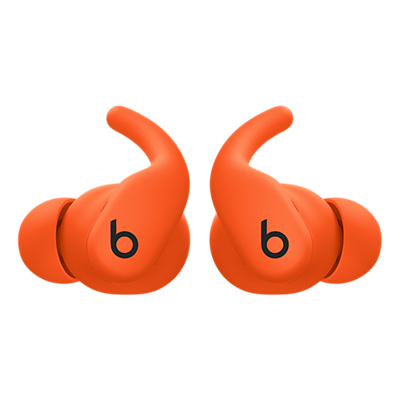 Beats Powerbeats Fit - Spark Orange, back view, back view-slide-2