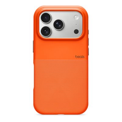 Beats Rugged Case w/ MagSafe Camera Control for iPhone 17 Pro - Sierra Orange, front view, front view-slide-0