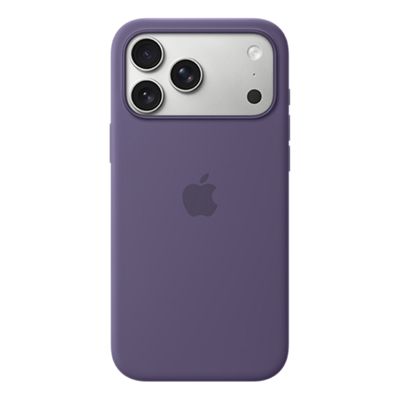Apple Silicone Case with MagSafe for iPhone 17 Pro Max - Purple Fog, front view, front view-slide-0