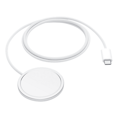 Apple Watch Magnetic Fast Charger to USB-C Cable 1m - White r3, front view, front view-slide-0