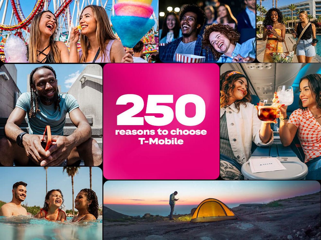 250 reasons to choose T-Mobile