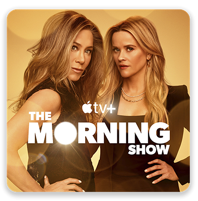 The Morning Show on Apple TV Plus.