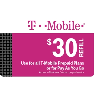 t mobile one time refill