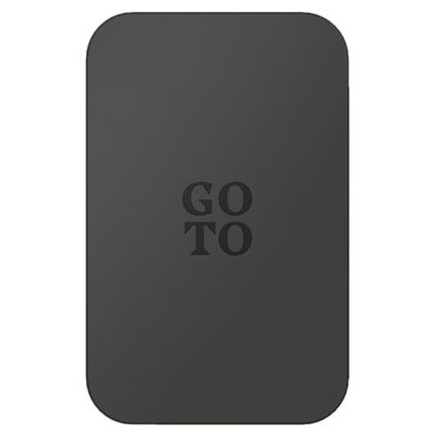 GoTo Dual USB A Wall Charger - Black