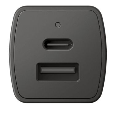 GoTo™ Dual USB A and USB C Car Charger - Black R2