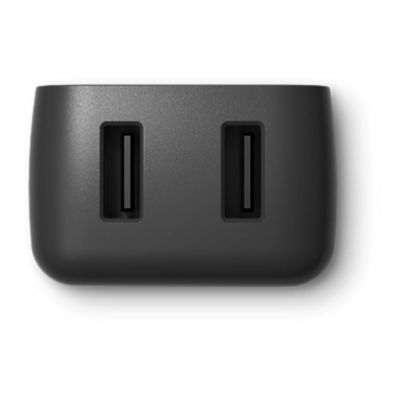 GoTo™ Dual USB-A 24W Wall Charger - Black