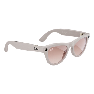 Meta-Ray-Ban Meta Smart Glasses Skyler Cinnamon Pink Lens-slide-3