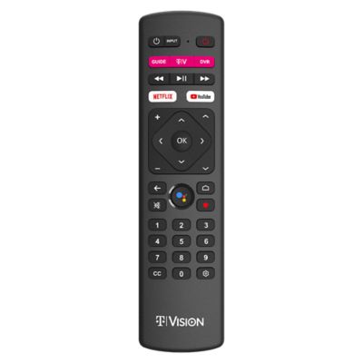 T-Mobile Android TV Replacement Remote - Black