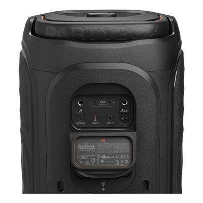 JBL PartyBox 130 - Black, back view, back view-slide-2