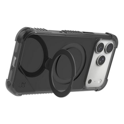 GoTo® Case with Kick Stand MagSafe for Apple iPhone 18 Pro Max/17 Pro Max - Blk, back view, back view-slide-2