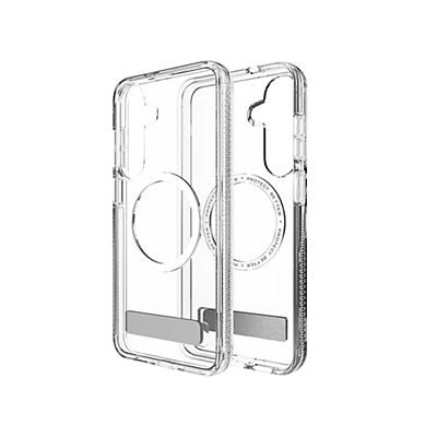 ZAGG Crystal Palace Snap w/ Kickstand Case for Samsung Galaxy S26 FE - Clear, front view, front view-slide-0