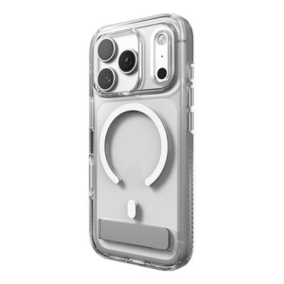 ZAGG Crystal Palace Snap w/ Kickstand Case for iPhone 18 Pro/17 Pro - Clear, right view, right view-slide-1
