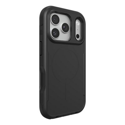 ZAGG Teton Case w/ Kickstand Holster for Apple iPhone 18 Pro/17 Pro - Black, right view, right view-slide-1