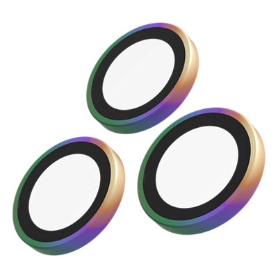 ZAGG Glass Elite Camera Lens Protector for iPhone 18 Pro/18 Pro Max - Irridescen, right view, right view-slide-1