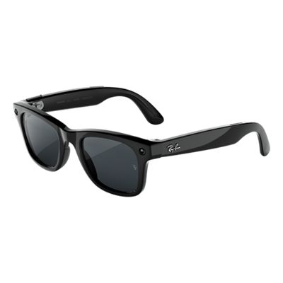 Ray-Ban Meta (Gen 3) Wayfarer Transitions® Grey Lenses - Shiny Black frames, back view, back view-slide-2
