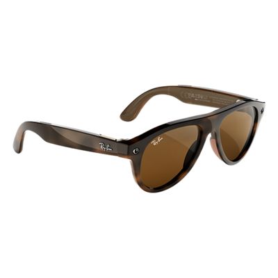 Ray-Ban Meta (Gen 3) Aviator Brown Lenses - Havana frames, right view, right view-slide-1