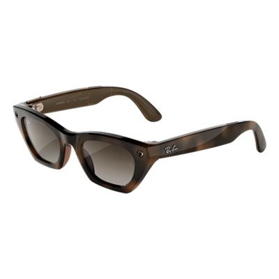 Ray-Ban Meta (Gen 3) Zena Gradient Brown Lenses - Havana frames, back view, back view-slide-2