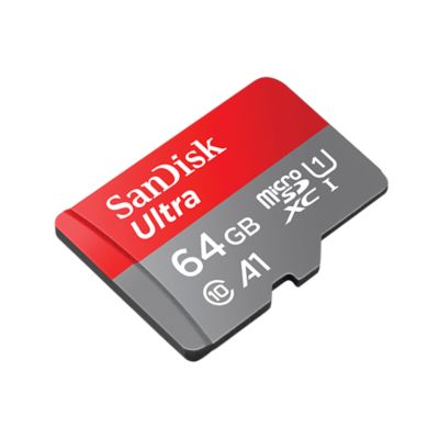 SanDisk Ultra microSD UHS-I 64 GB - Gray