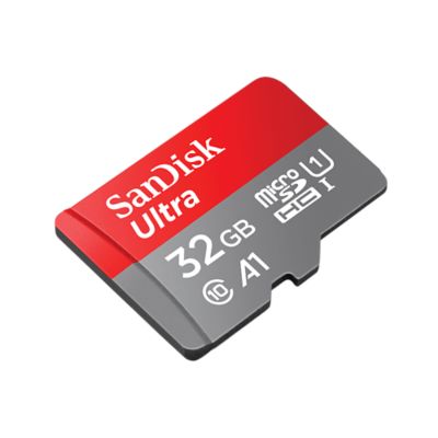 Tarjeta microSD UHS-I SanDisk Ultra, 32 GB - Gris