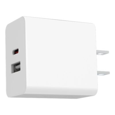 Powerlab-32W Dual Port USB-A and USB-C Wall Charger for REVVL-slide-1