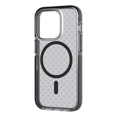 Tech21 Evo Check MagSafe Case for Apple iPhone 14 Pro - Smokey Black