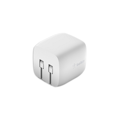 White 30w usb-c wall charger
