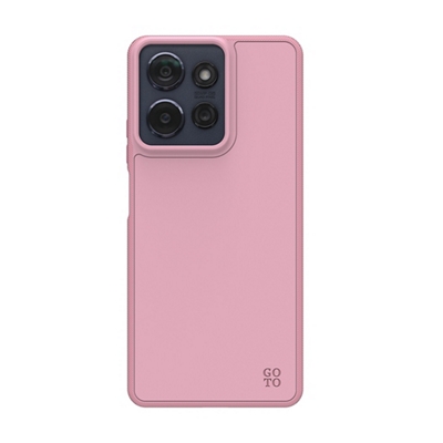 Back of pink case for moto g 2025