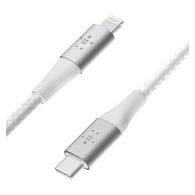 Onderscheppen Sandy botsing Belkin BOOST CHARGE Braided USB-C to Lightning Cable, 2m | Accessories at  T-Mobile