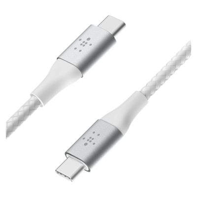 Belkin BOOST CHARGE Braided USB-C to USB-C Cable 2m - White
