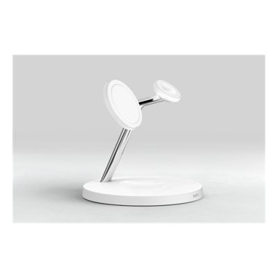 Belkin Boost Charge 15W MagSafe 3-in-1 Wireless Charger - White