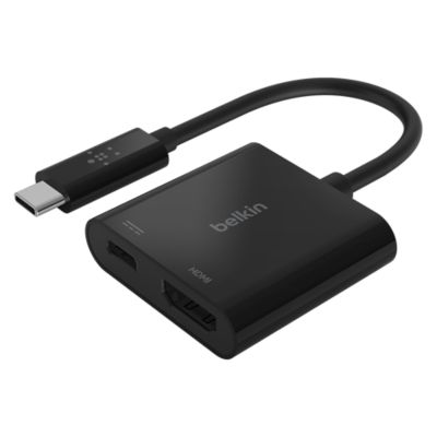 Belkin USB-C to HDMI and Charge Adapter - Black