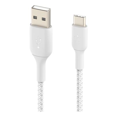 Belkin-Belkin BoostCharge Braided USB-A to USB-C Cable 1M-slide-2