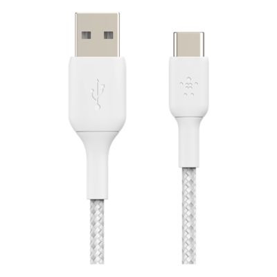 Belkin-Belkin BoostCharge Braided USB-A to USB-C Cable 1M-slide-0