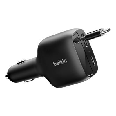 Belkin-Belkin 75W Car Charger with Retractable Cable-slide-2