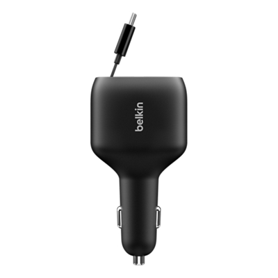 Belkin-Belkin 75W Car Charger with Retractable Cable-slide-0