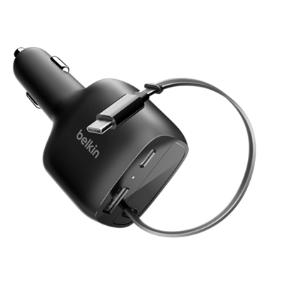 Belkin-Belkin 75W Car Charger with Retractable Cable-slide-3