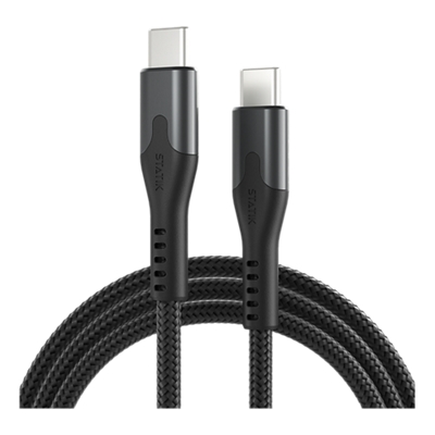 Statik Magstack Pro Round USB-C Cable 2m - Black-slide-2