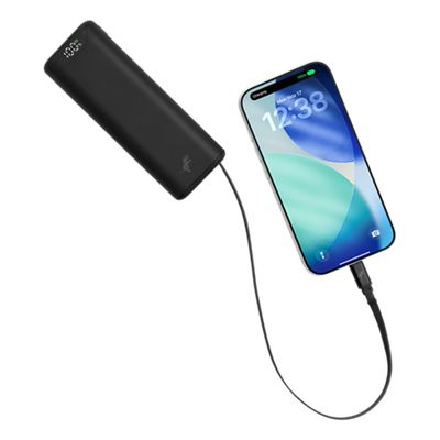 Nimble CHAMP Stretch 10K with Retractable Cable - Black, right view, right view-slide-1