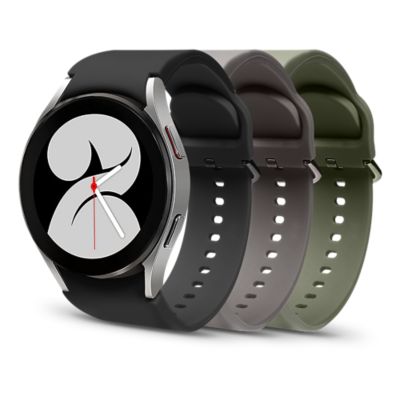 PureGear-PureGear Silicone Watch Bands 3 Pack for Samsung Galaxy Watch 5/6-slide-0