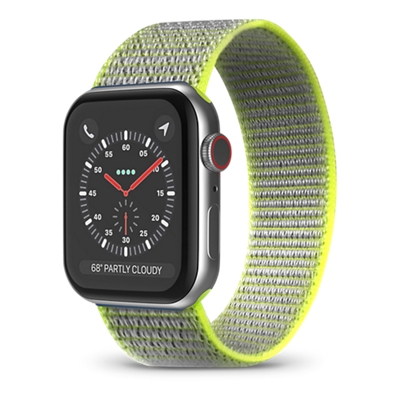 Nylon Apple Watch Strap - (Neon Lime)