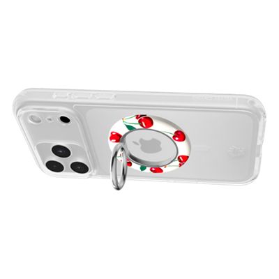 VELVET CAVIAR MagSafe Case w/ Grip for iPhone 17 Pro - Mon Cheri Cherry, back view, back view-slide-2