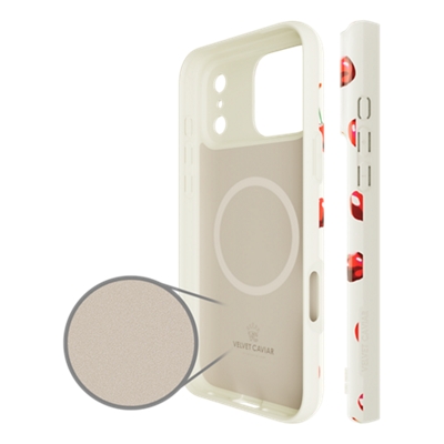 VELVET CAVIAR MagSafe Case w/ Grip for iPhone 17 Pro Max - Mon Cheri Cherry-slide-1